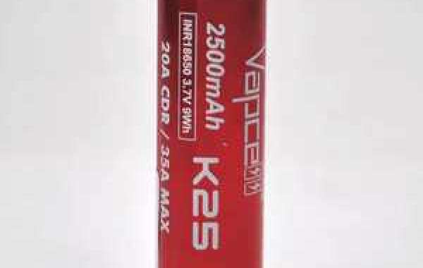 Unleashing Potential: VAPCELL K25 18650 20A/35A Flat Top 2500mAh Battery