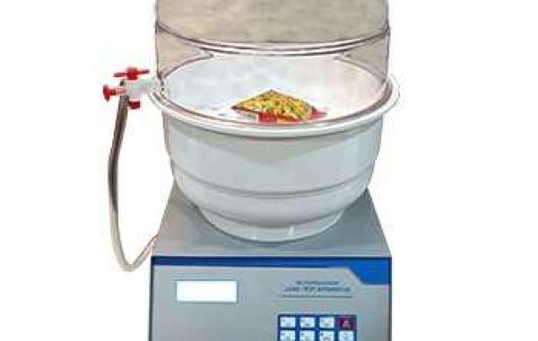What types of packaging can be tested with the Vacuum Leak Tester?