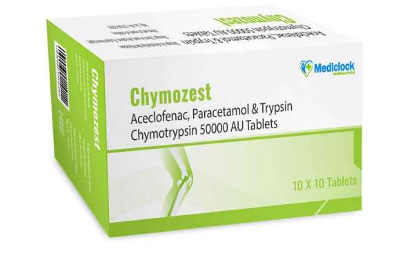 Aceclofenac, Paracetamol & Trypsin Chymotrypsin Tablets