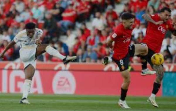 Aurelien Tchouameni teki kauden kolmannen La Liga-maalinsa ja vei Real Madridin voittoon Mallorcasta